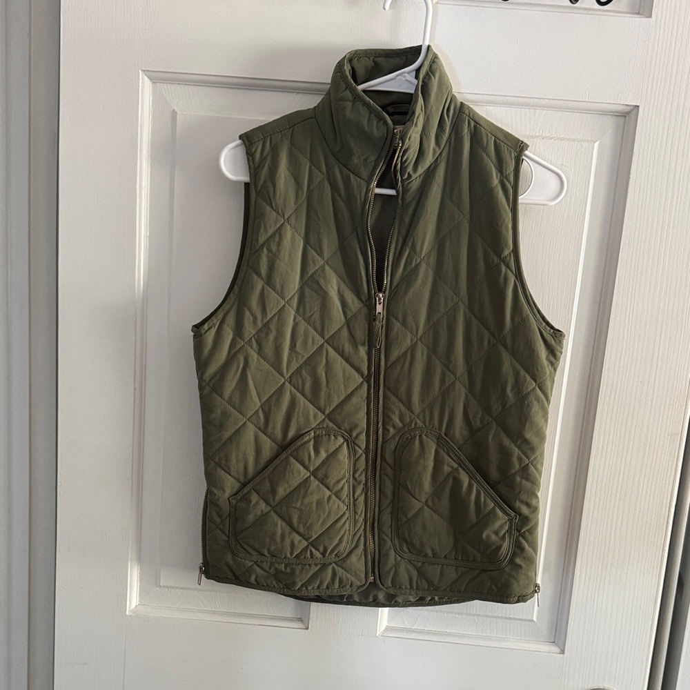 Miami Olive Quilted Vest